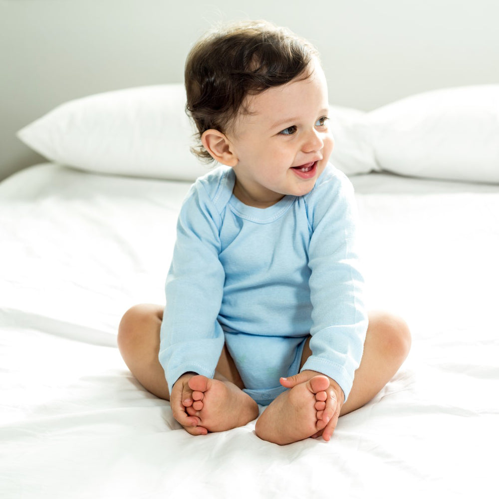 Boys' Pastel Long Sleeve Onezie