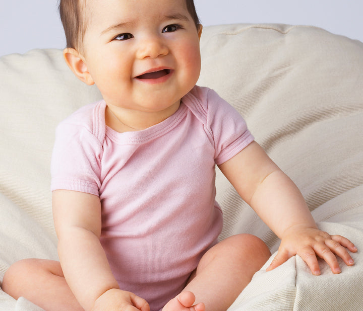 Infant Long Sleeve Onezies And Shorts