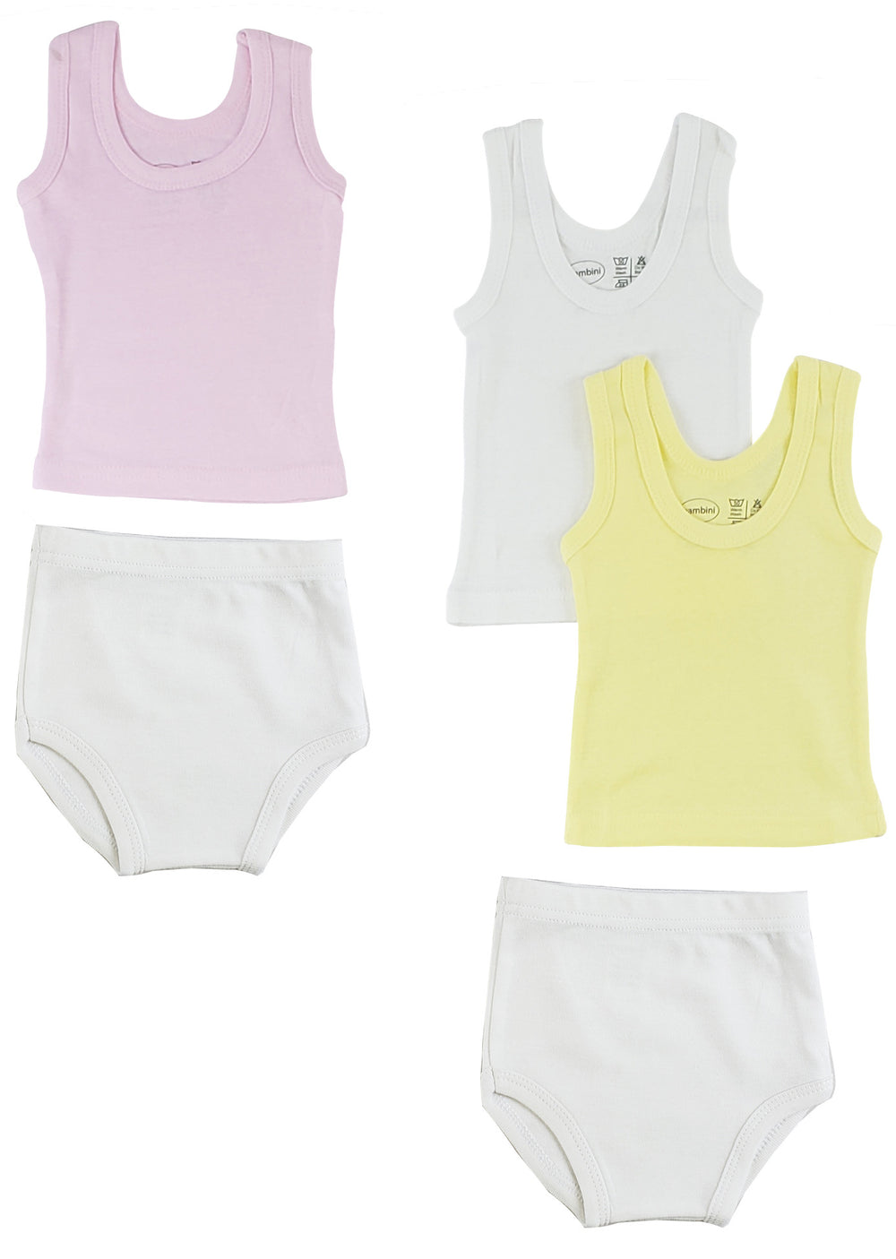 Girls Tank Tops And Training Pants