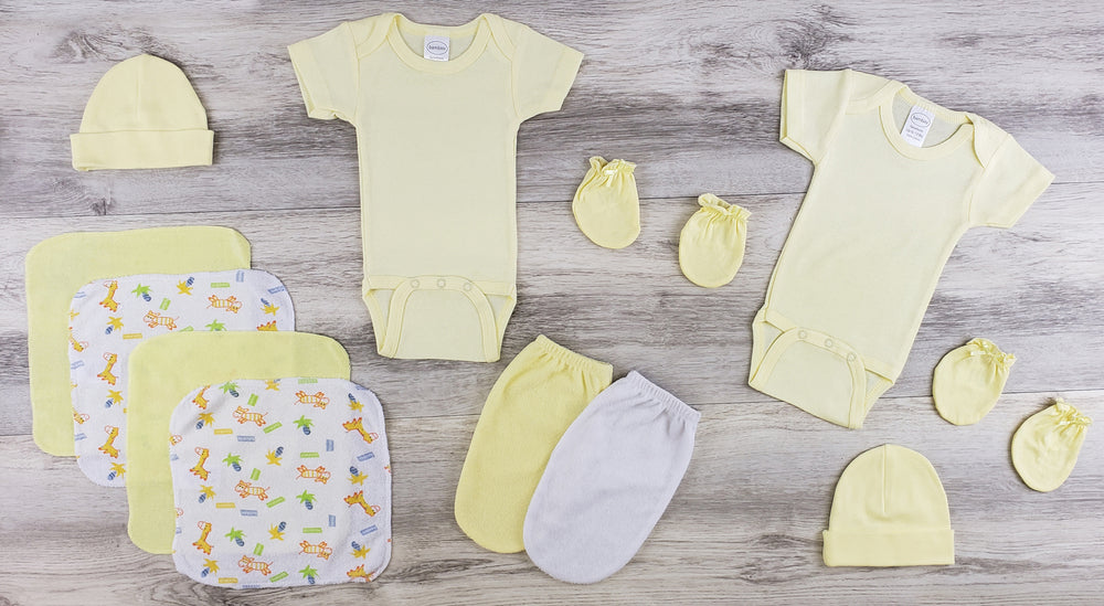 Hooded Towel, Bath Mittens, Hats And Mittens